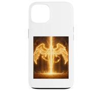 Angel of Eternal Fire Celestial Guardian Light Cadeau Design Coque pour iPhone 13