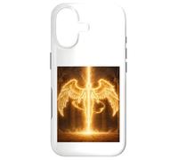 Angel of Eternal Fire Celestial Guardian Light Cadeau Design Coque pour iPhone 17