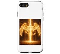 Angel of Eternal Fire Celestial Guardian Light Cadeau Design Coque pour iPhone SE (2020) / 7/8