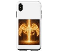 Angel of Eternal Fire Celestial Guardian Light Cadeau Design Coque pour iPhone XS Max