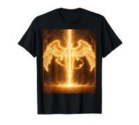 Angel of Eternal Fire Celestial Guardian Light Cadeau Design T-Shirt