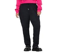 Angel of Style Femme Grandes Tailles Pantalon Aspect crépon, Style Jogging Large, Taille élastique Noir 50 846734100-48