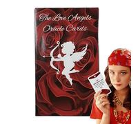 Angel Oracle Cards - Jeu de Divination Anglais | Guide de Style Tarot du Destin et de la Divination pour Une Perception personnelle, la Prise de décision, Le Divertissement de fête ou