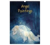Angel paintings (Wall Calendar 2026 DIN A3 portrait), CALVENDO 12 Month Wall Calendar: Colourful angel paintings