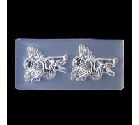 Angel Series Plaque d'estampage pour ongles Pochoirs en résine époxy Cristal Moule Nail Art Modèle Décoration Ornements Outils de moulage
