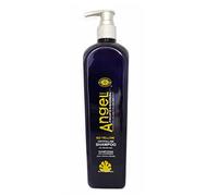 Angel Shampooing professionnel No Yellow Crystalline 500 ml spécialement conçu pour les cheveux blonds et aide à éliminer les jaunes et les tons de laiton indésirables