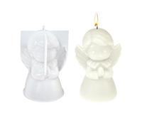 Angel Silicone Mold - Cute Christmas 3D Handmade Silicone Mould | DIY Resin Craft Molds Home Decor for Concrete Plaster Clay Art Crafts Ceramic Work Party