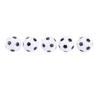 Angel Sports Boules Table De Football Noir Blanc 5 Pièces Blanc G