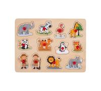 Angel Sports puzzle en bois zoo - jouets éducatifs pour les tout-petits