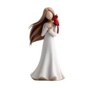 Angel Statue Decorative Angel Red - Bird Figurines Memory Loss Statue for