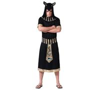 ANGEL TOMAS, SA. Déguisement Égyptien Anubis. XS/S. Adulte