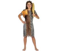 ANGEL TOMAS, SA. Déguisement Femme des Cavernes. 5 ans. Enfant 10 ans