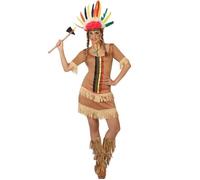 ANGEL TOMAS, SA. Deguisement Indienne Arikara. M. Adulte M