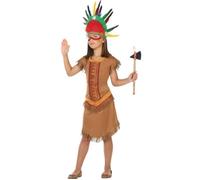 ANGEL TOMAS, SA. Déguisement Indienne Cherokee. 7 ans. Enfant 3 ans