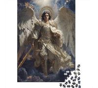 Angel Warrior Statue -1 Puzzles 1000 Pieces Cadeau Unique Jeu Éducatif Défi Jouet À De Qualité Supérieure Peinture Art pour Adultes Enfants 38x26cm/1000pcs