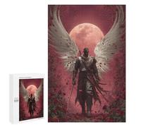 Angel Warrior with Sword Puzzle 1000 Pièces Educa Jouet en Bois Cadeau Unique Décoration Intérieure Jeu Éducatif Challenge Toy Adultes Et Enfants À Partir De 14 Ans 1000 PCS