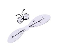 Angel Wing Costume Set - Cosplay Accessory for Events Gatherings | Lightweight Fabric with Elastic Straps, Shimmer Finish Party Prop, Decorative Outfit Addition for Celebration Parade Photo Ente