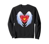Angel Wings Love Heart s'enroule Autour de Vous Sweatshirt