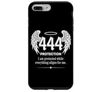 Angel Wings Spiritual Number 444 Protection angélique éthérée Coque pour iPhone 7 Plus/8 Plus