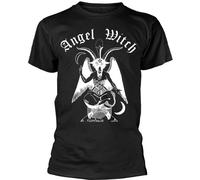 Angel Witch - T-shirt homme/femme unie PH1046 (XXL) (Noir)