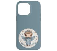 Angel with Wings for Women and Kids Cute Winter Wonderland Coque pour iPhone 14 Pro Max