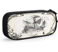 Angela Lansbury Jessica Fletcher Murder She Is Wrote Étui À Crayons En Cuir Grande Capacité Sac À Crayons Pochette Pour Stylo De Maquillage Étudiants Durables Papeterie Avec Porte-Stylo À Double Ferm