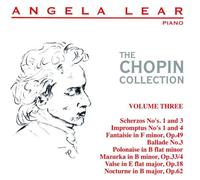 Angela Lear - The Chopin Collection Volume Three [Import]