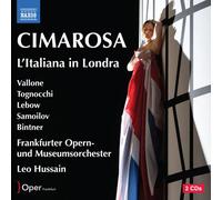 Angela Vallone - Cimarosa: L¿Italiana In Londra [Compact Discs]