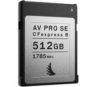 Angelbird AVP512CFXBSE - Carte mémoire AV Pro CFexpress SE Type B - 512 Go - Noir/argenté Pour Smartphone
