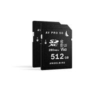 Angelbird Lot de 2 Cartes SD AV Pro Uhs-II 512 Go V60