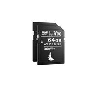 Angelbird - Pack 2 Cartes AV Pro SD MK2 SDXC 64 Go UHS-II 2000x (300Mb/s)
