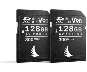 Angelbird - Pack 2 x AV PRO SD V90 MK2 128GB