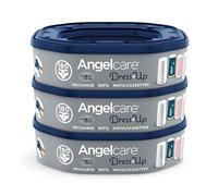 Angelcare - 3 Recharges Poubelle à Couches - Octogonale - Anti Odeur - Dress Up - Fabriqué en France