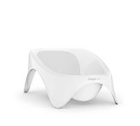 Angelcare Baignoire Évolutive pour Bébé 2-en-1 avec transat intégré - Matière souple, confortable, hygiénique et anti-moisissure. Séchage rapide. Manipulation facile. Consommation d'eau minimale.