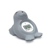 Angelcare Happy Seal Thermomètre de Bain et de Chambre pour Bébé Numérique Gris