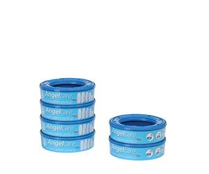 Angelcare Lot de 6 cassettes de recharge pour poubelle à couches
