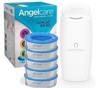 ANGELCARE Panier pour couches usagées + 5 paniers, blanc