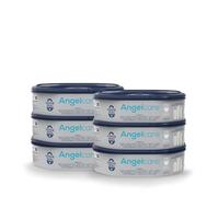 Angelcare – Recharges poubelle à couches Dress Up – Octogonale anti-odeur – 6 recharges