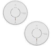 - Lot de 2 détecteurs de fumée NF autonomie 5 ans