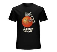 Angelic Upstarts Men's T-Shirt Unisex Black Cotton Hip Hop Print Tee Shirts L