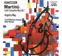 Angelica May / Vaclav Neumann / Czech Philharmonic Orchestra - Martinu:Cello Concerto,1,2 [Import allemand]