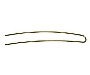 ANGELINA - 12 Epingles courbes bronze 85mm