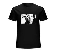 Angelina Jolie Mens T-Shirt Black Unisex Mens Tees XL