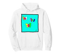 Angelitos - Petits Anges - Bleu Ciel Pop Sweat à Capuche