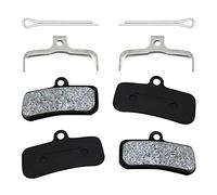 Angelkiss 4 pièces Plaquettes de Frein à Disque de vélo adaptées aux Plaquettes de Frein Semi-métalliques en résine pour Shimano Saint BR-M810 M820 Zee BR-M640 MXT11-2
