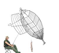 Angelköderkäfige - Metall-Garnelenbehälter, Edelstahl-Futterkorb, Köderfalle, Netzkorb, Futterkorb, Madenaufbewahrung, Karpfen, Angelzubehör Mit Verstärkter Konstruktion Für Das Angeln Mit Maden