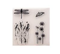 angelliu tampons Transparents DIY Feuille de Phoque Silicone tampons Transparents Scrapbooking Gaufrage Album Photo Papier Décoratif Carte Artisanat