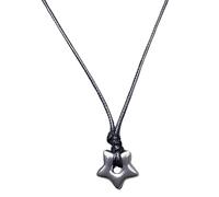 Angelluck Collier vintage Y2k avec pendentif en forme d'étoile et pentagrammes pour femmes et hommes, collier ras du cou hip-hop, chaîne clavicule, cadeau de fête, collier esthétique Y2k, Métal