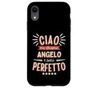 Angelo Idea Regalo Personalizzata Nome Divertente Coque pour iPhone XR