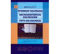 Angelo michele bertalotti : 56 solfeggien - formation musicale - recueil